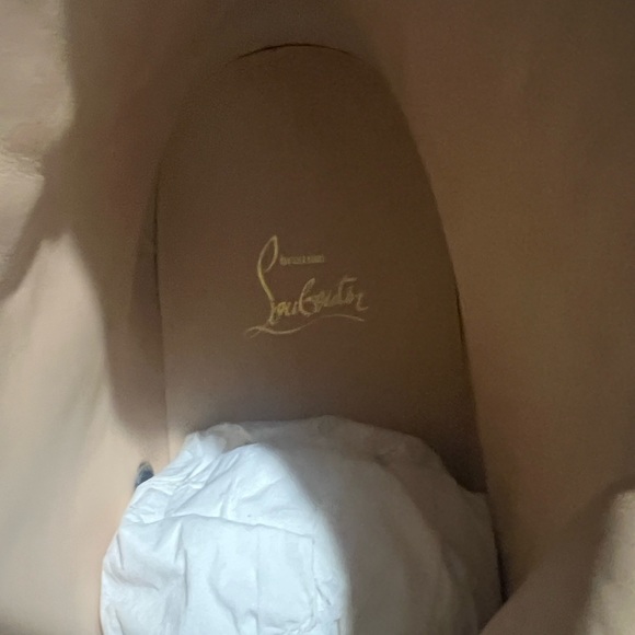 Men’s Christian Louboutin Fun Louis Flat black hi top - Picture 3 of 9